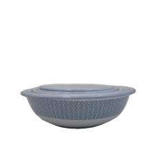 Dia 22cm Enamel Metal Mixing Bowl Slad Bowl Pudding Bowl